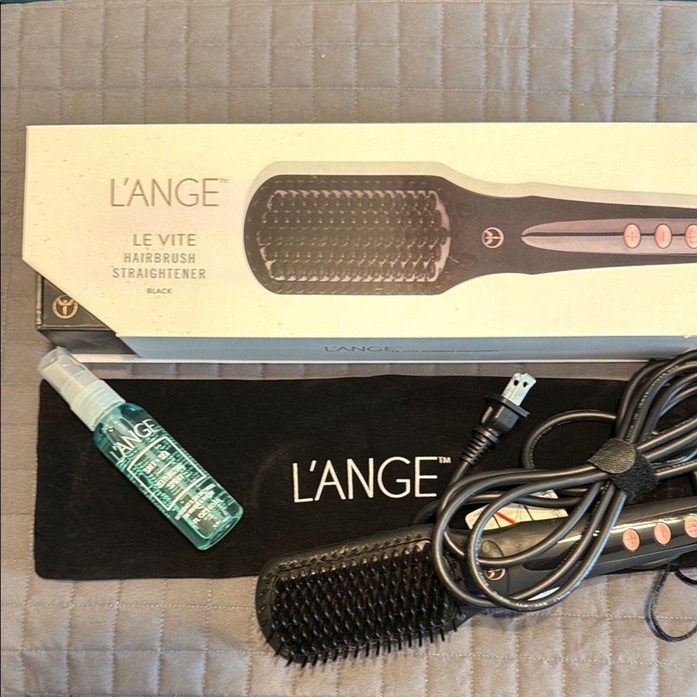 L'Ange Le Vite Hairbrush Straightener